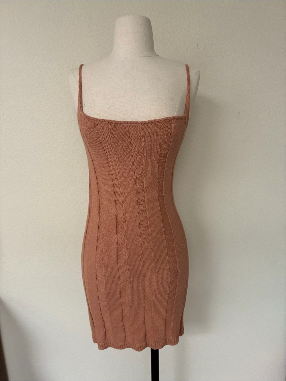 NWT Free People Beach Knit Swim Coverup Dress, Taupe, size Small
